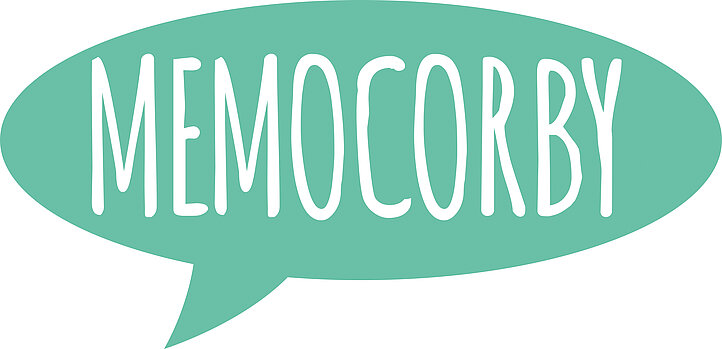 Logo Memocorby Logo Memocorby: Demenztherapietool